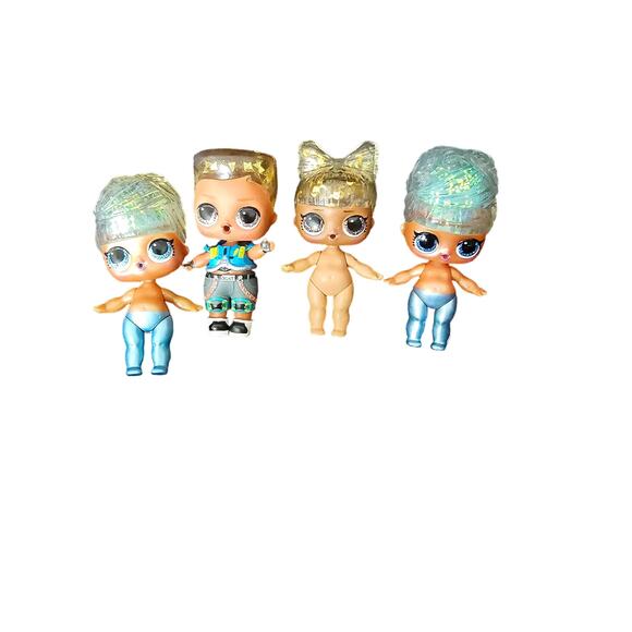 MGA Entertainment LOL Surprise Winter Disco Glitter Globe Girl & Boy Dolls - Picture 1 of 8